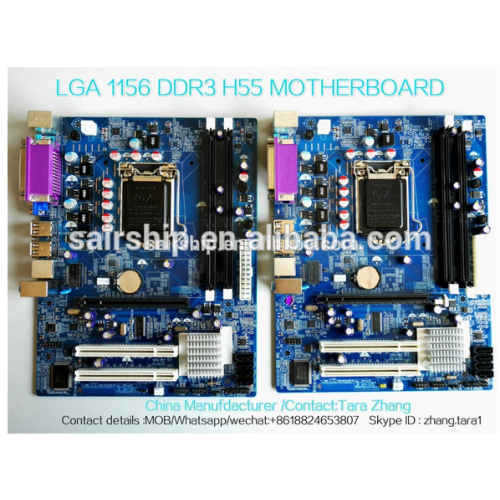 H55 LGA1156 DDR3 desktop Intel motherboard